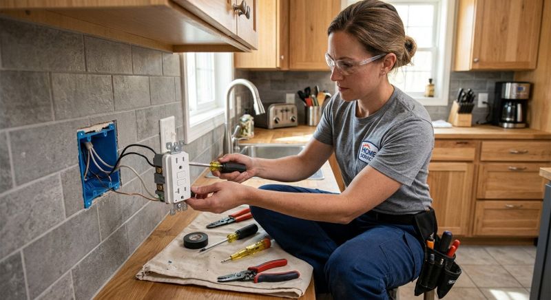 GFCI Outlet Wiring in Heber City, UT