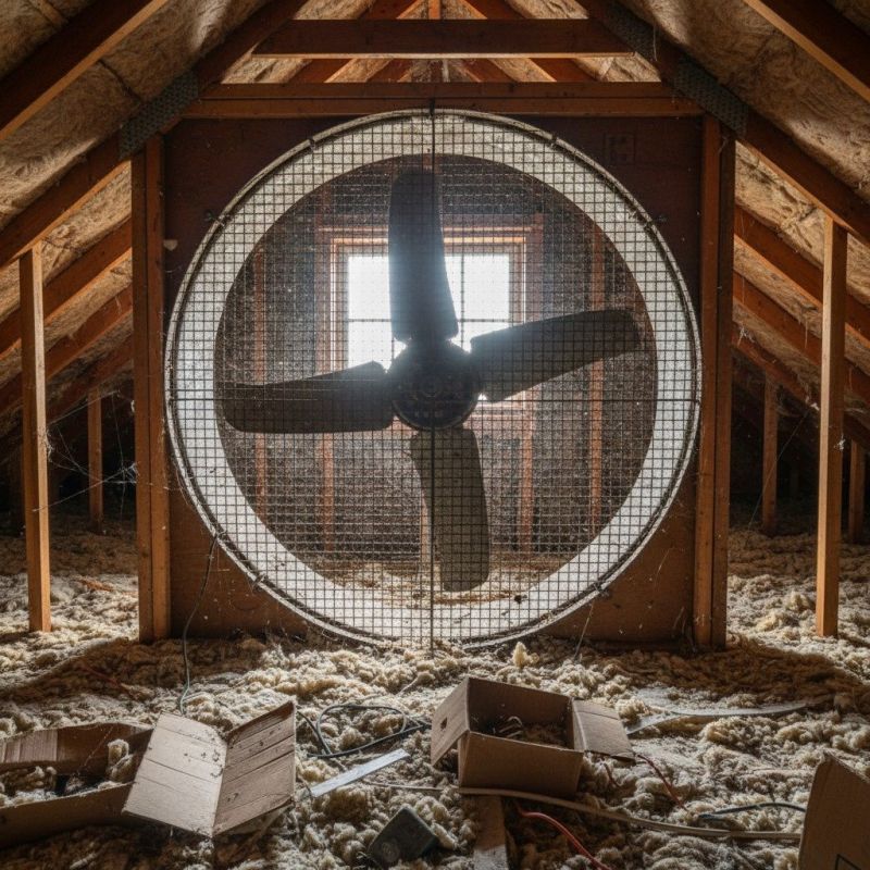 Attic Turbine Installation in Alpharetta, GA