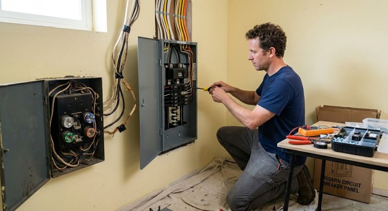 Breaker Box Wiring in Orem, UT
