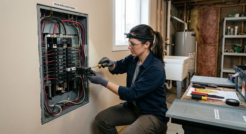 Breaker Panel Wiring in Pasadena, CA