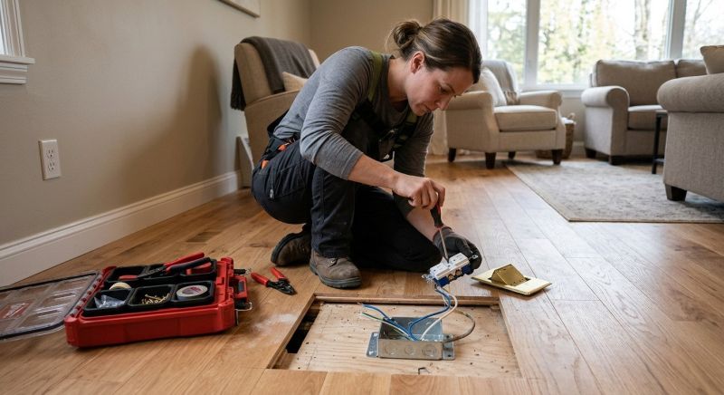 Electrical Outlet Relocation in Heber City, UT